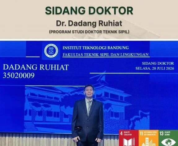 You are currently viewing Selamat atas Diraihnya Gelar Doktor Dosen Program Studi Matematika FMIPA UNIBBA